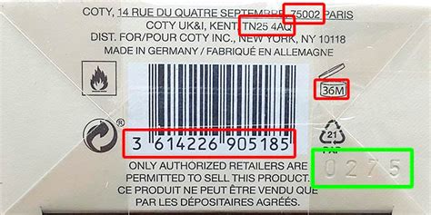 Burberry batch code decoder, check cosmetics production date